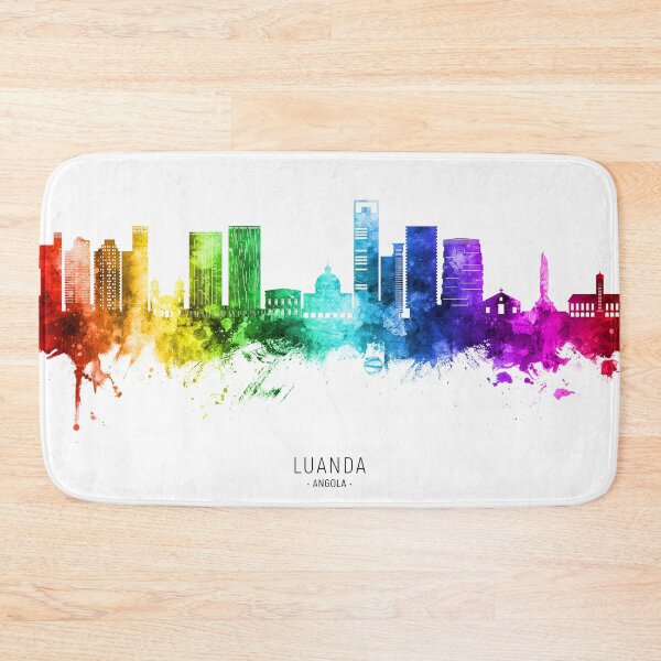 Item preview, Luanda Angola Skyline designed and sold by ArtPrints.