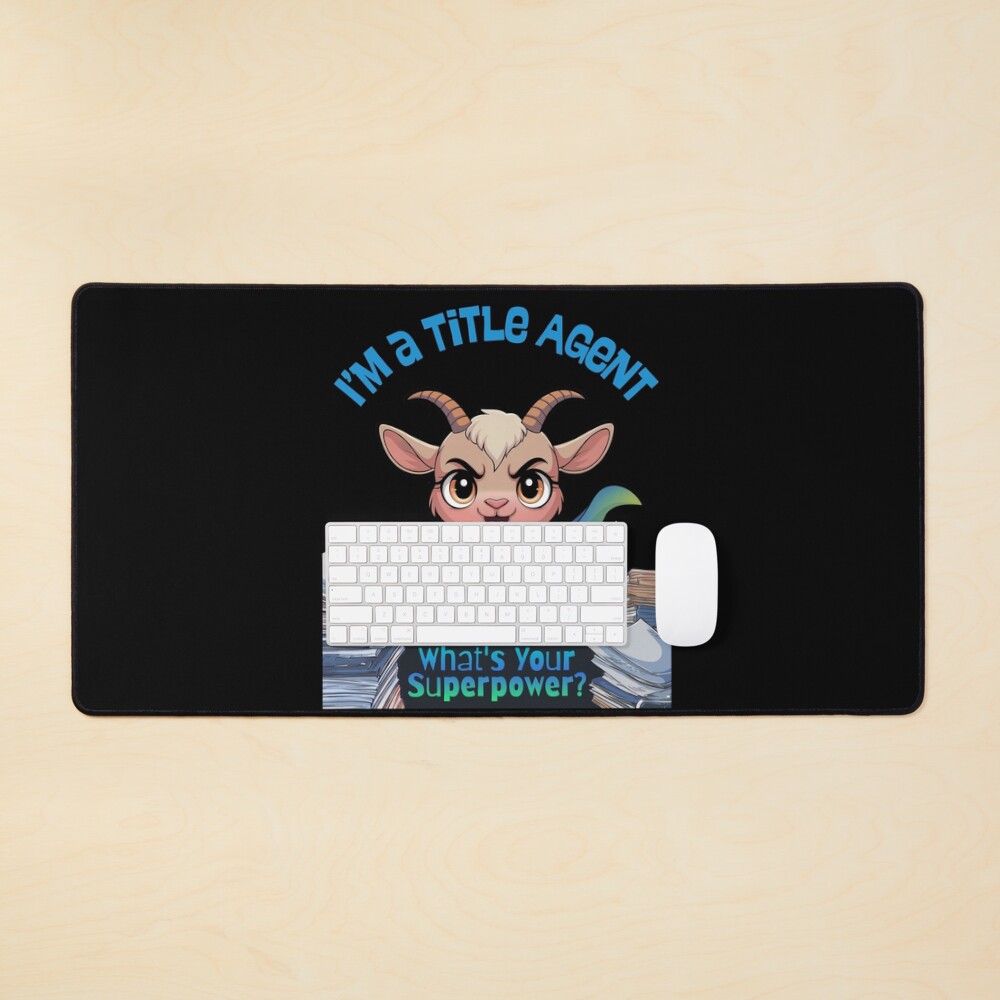 Item preview, Desk Mat designed and sold by WickedTitle.