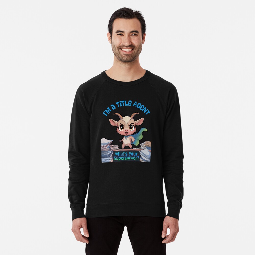 Item preview, Lightweight Sweatshirt designed and sold by WickedTitle.