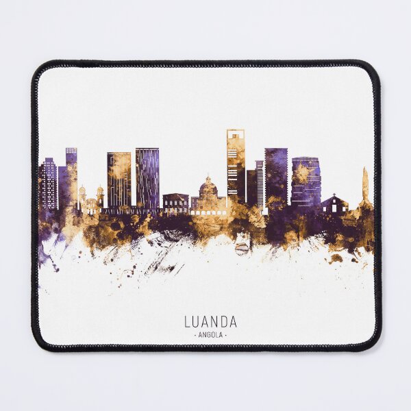 Item preview, Luanda Angola Skyline designed and sold by ArtPrints.