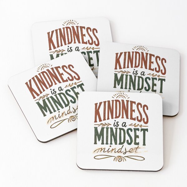 Item preview, Motivational Quote, Kindness is a Mindset designed and sold by Logiamerch.
