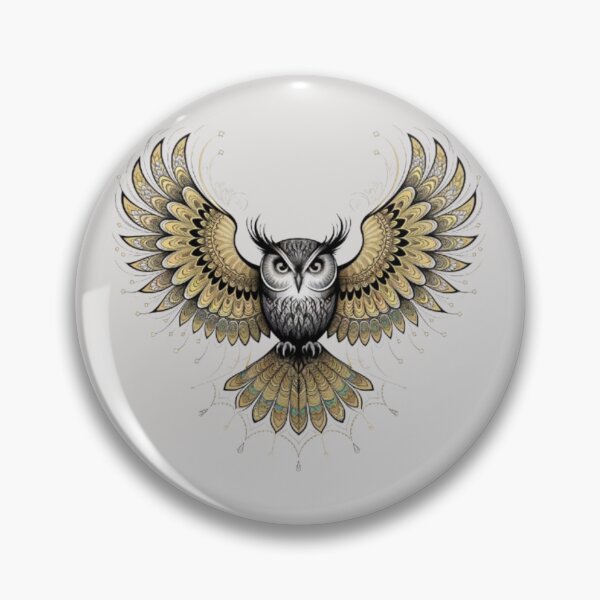 Item preview, Mandala Owl designed and sold by 123ks.