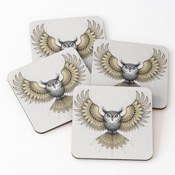 Item preview, Mandala Owl designed and sold by 123ks.