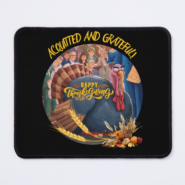 Item preview,  Funny Thanksgiving.Thanksgiving Humor.Turkey in court. designed and sold by JAGA-ALIME.