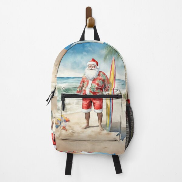 Artikelvorschau, Weihnachtsmänner, An, Dass, Beach., Unkonventionell, Tropische, Weihnachten, Design entworfen und verkauft von Pretty-Bird.