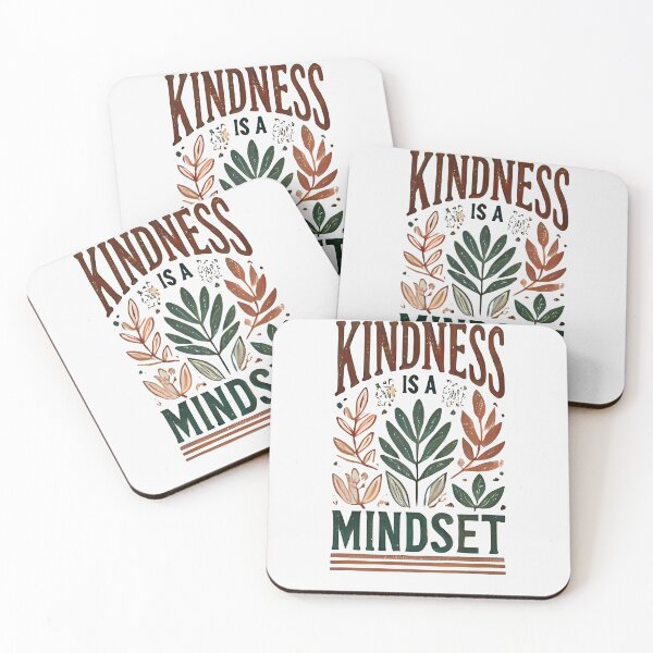 Item preview, Motivational Quote, Kindness is a Mindset designed and sold by Logiamerch.