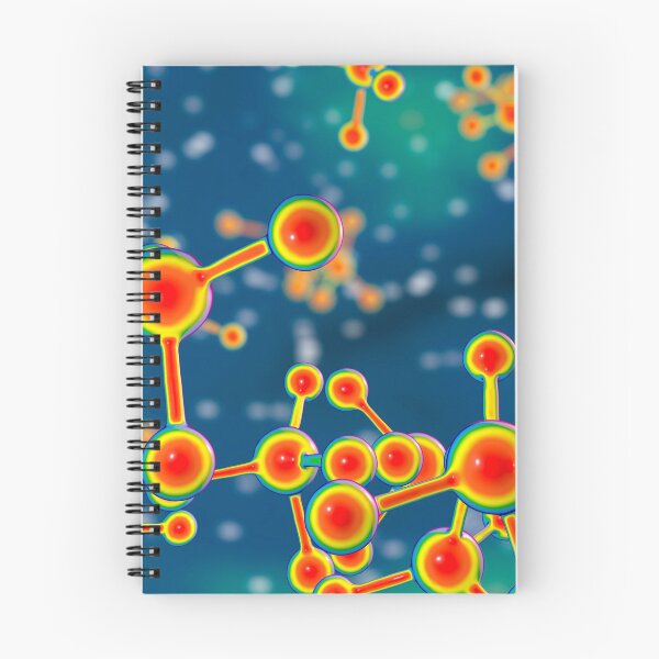 Item preview, Molecules, abstract molecular and research background. 3D illustration designed and sold by Kateryna Kon.