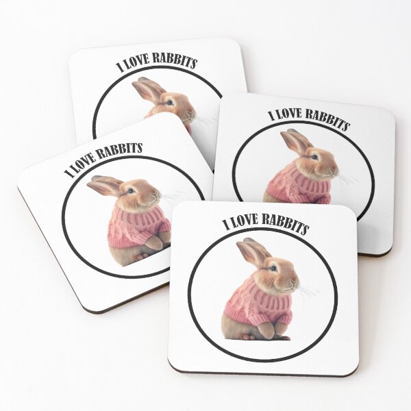 Item preview, I love rabbits designed and sold by mikistudio.