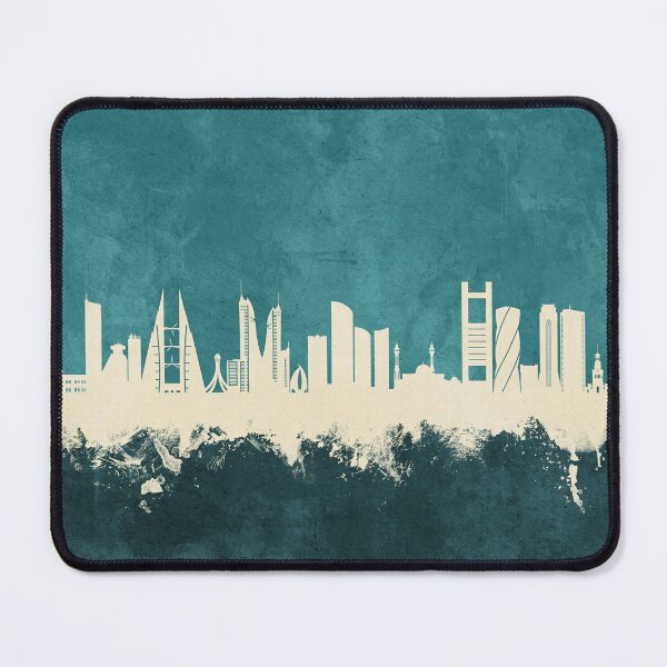 Item preview, Manama Bahrain Skyline designed and sold by ArtPrints.