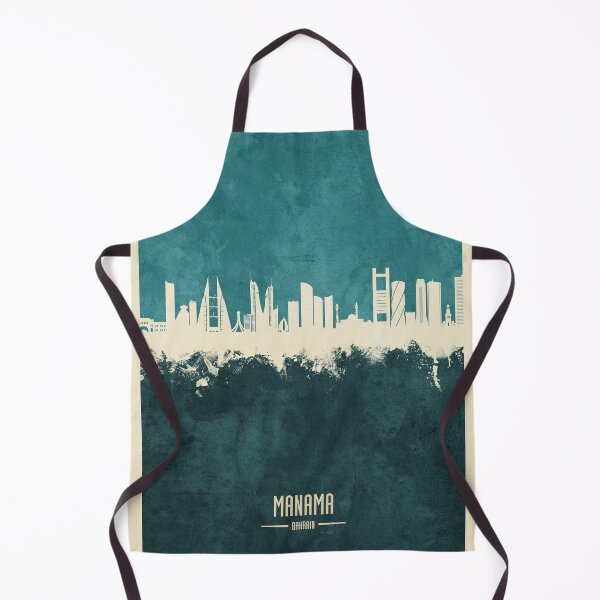 Item preview, Manama Bahrain Skyline designed and sold by ArtPrints.