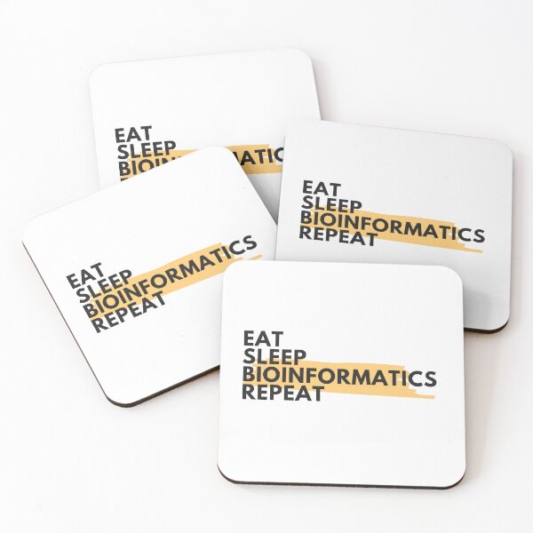 Item preview, Eat sleep bioinformatics repeat - Eat sleep repeat bioinformatics designs for bioinformaticians designed and sold by ScientistArtist.