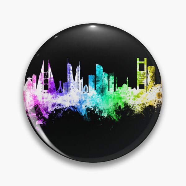 Item preview, Manama Bahrain Skyline designed and sold by ArtPrints.