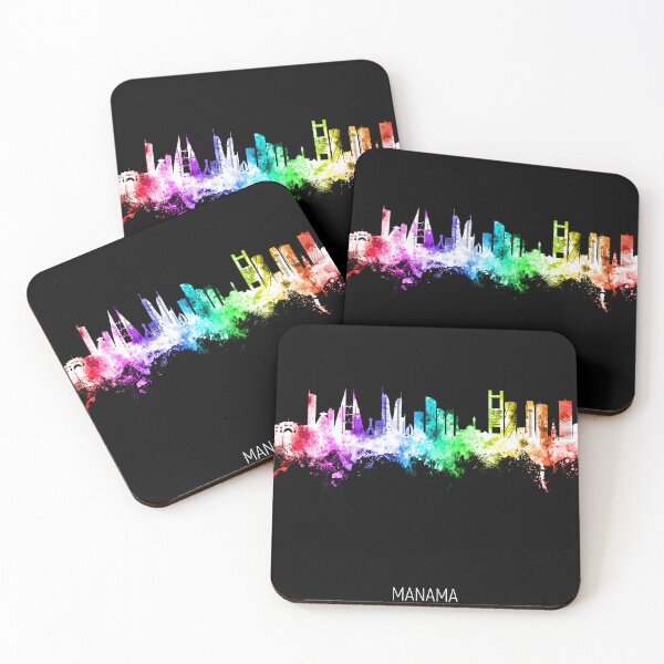 Item preview, Manama Bahrain Skyline designed and sold by ArtPrints.