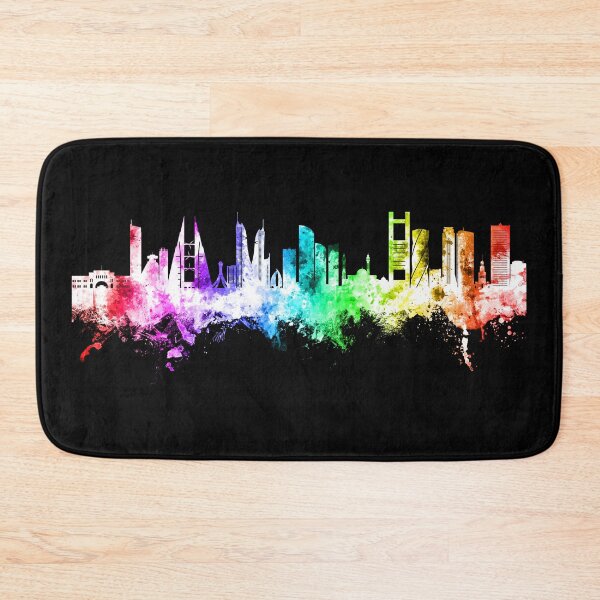 Item preview, Manama Bahrain Skyline designed and sold by ArtPrints.