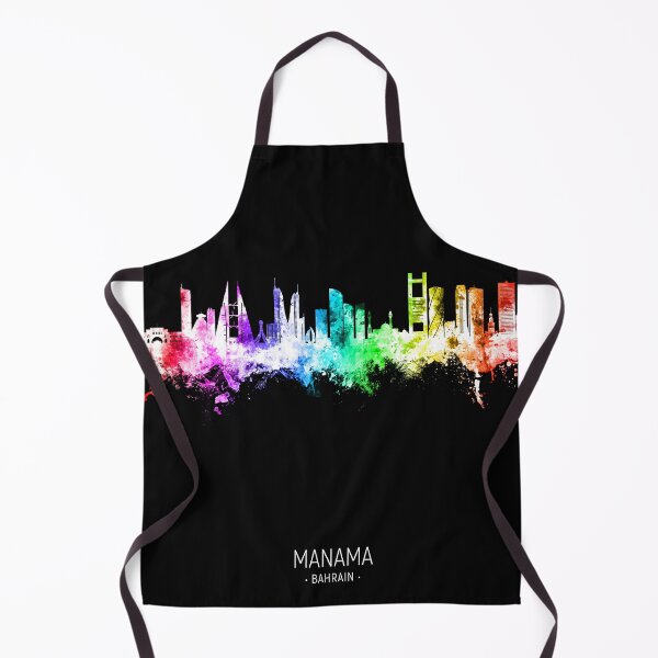 Item preview, Manama Bahrain Skyline designed and sold by ArtPrints.