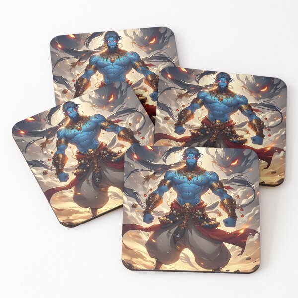 Item preview, Djinn The Genie of the Lamp designed and sold by GalleryBrisArt.