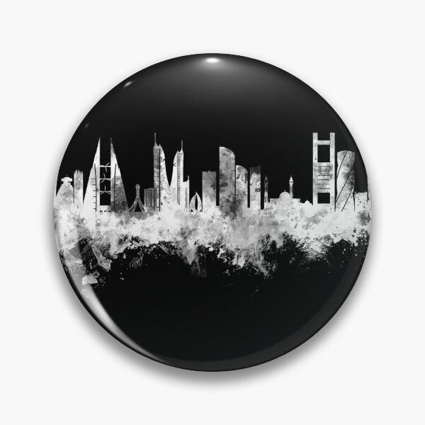 Item preview, Manama Bahrain Skyline designed and sold by ArtPrints.