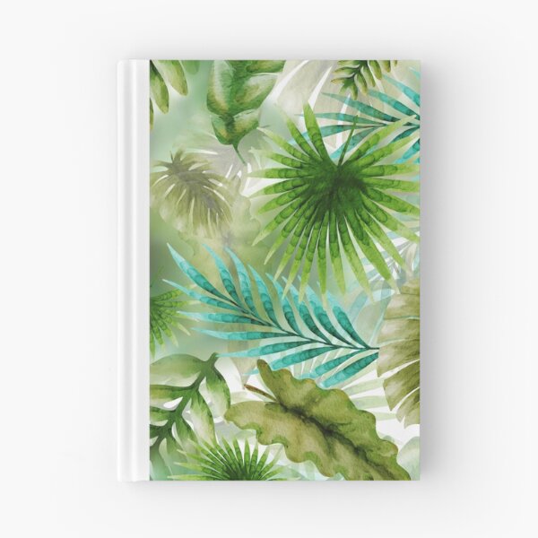 Item preview, exotic pattern, jungle, leaves, greens, pattern, aesthetics, design, watercolor designed and sold by Tetiana Pohurska.
