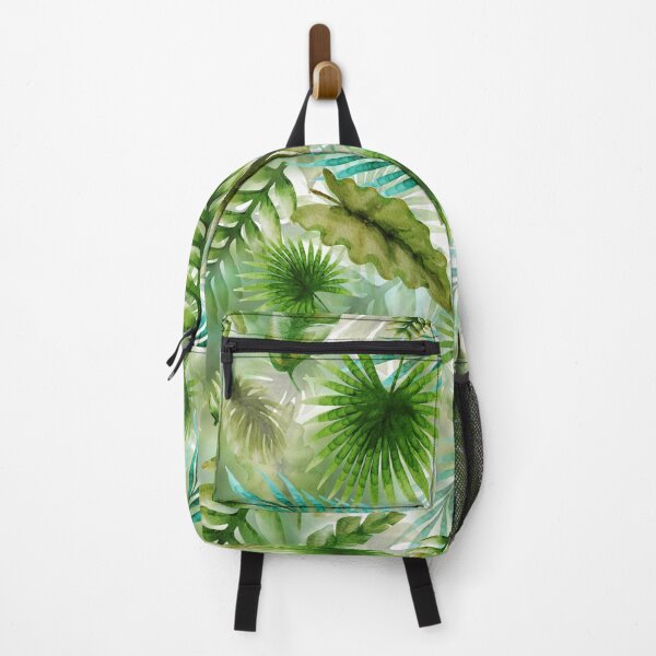 Item preview, exotic pattern, jungle, leaves, greens, pattern, aesthetics, design, watercolor designed and sold by Tetiana Pohurska.
