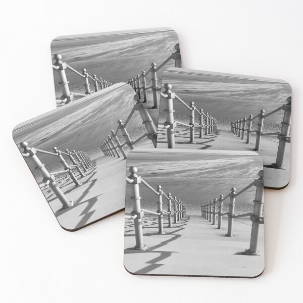 Item preview, Steps to sea and beach at Stanner Bank Lytham St Annes designed and sold by sandgrowndesign.