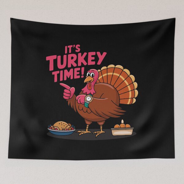 Item preview, It's Turkey Time! designed and sold by TrippyOutfitter.