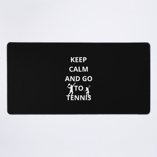 Item preview, keep calm and go to tennis designed and sold by MegaTrendShop.