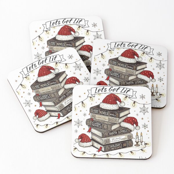 Item preview, Christmas lets get lit  designed and sold by IzzyandJames.