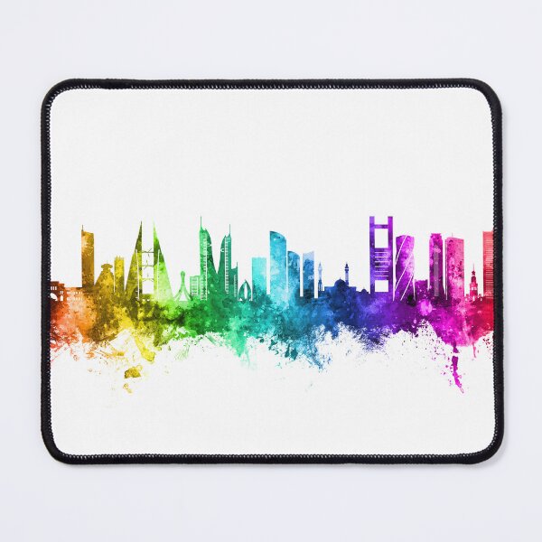 Item preview, Manama Bahrain Skyline designed and sold by ArtPrints.