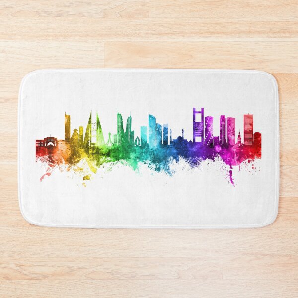 Item preview, Manama Bahrain Skyline designed and sold by ArtPrints.