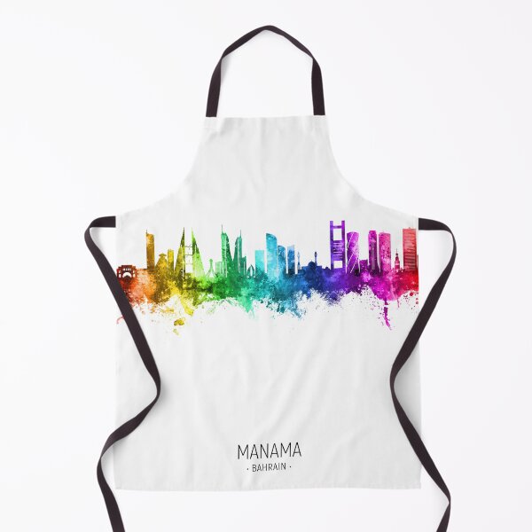 Item preview, Manama Bahrain Skyline designed and sold by ArtPrints.