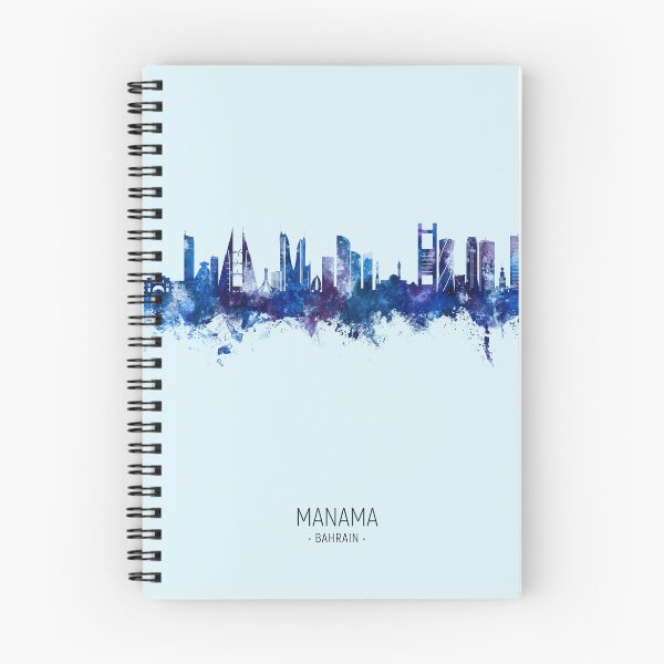 Artikelvorschau, Skyline von Manama, Bahrain entworfen und verkauft von ArtPrints.
