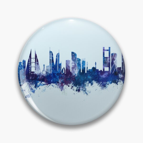 Item preview, Manama Bahrain Skyline designed and sold by ArtPrints.