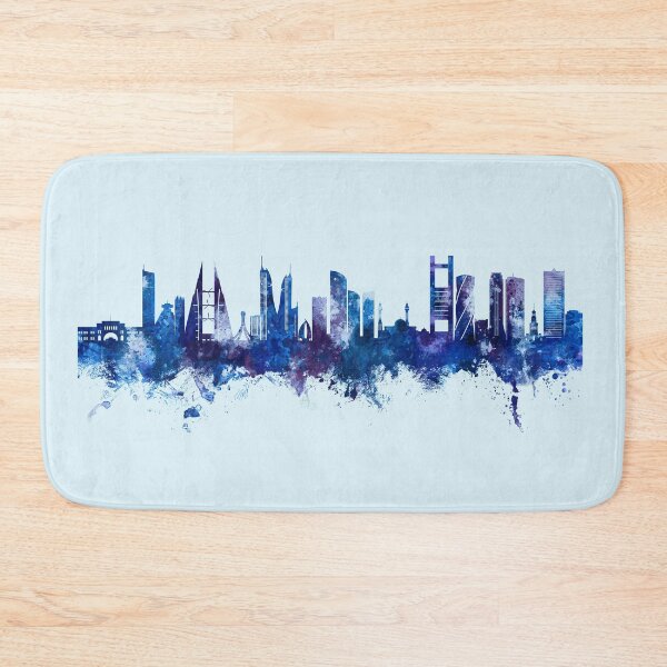 Item preview, Manama Bahrain Skyline designed and sold by ArtPrints.