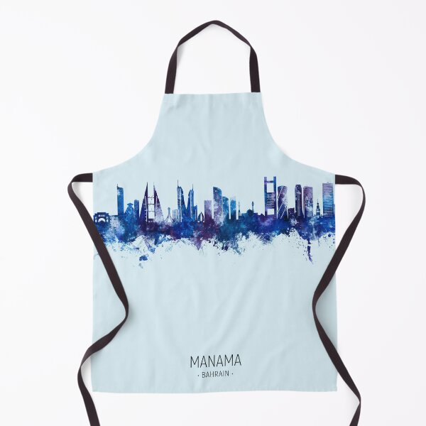 Item preview, Manama Bahrain Skyline designed and sold by ArtPrints.