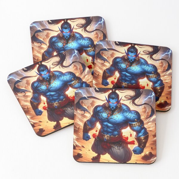Item preview, Djinn The Genie of the Lamp designed and sold by GalleryBrisArt.