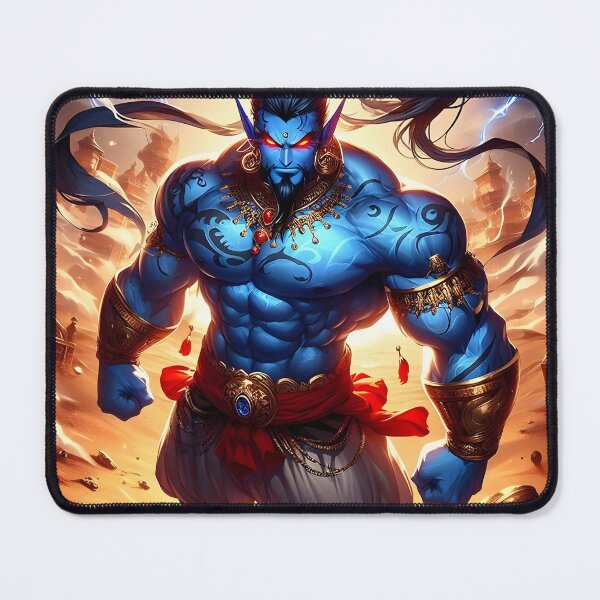 Item preview, Djinn The Genie of the Lamp designed and sold by GalleryBrisArt.