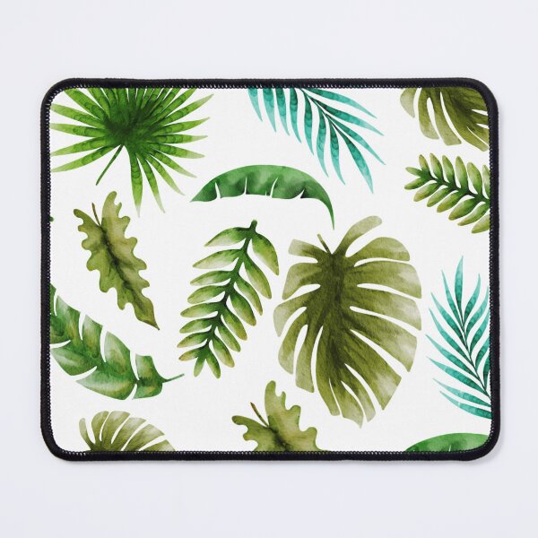 Item preview, exotic pattern, jungle, leaves, greens, pattern, aesthetics, design, watercolor designed and sold by Tetiana Pohurska.