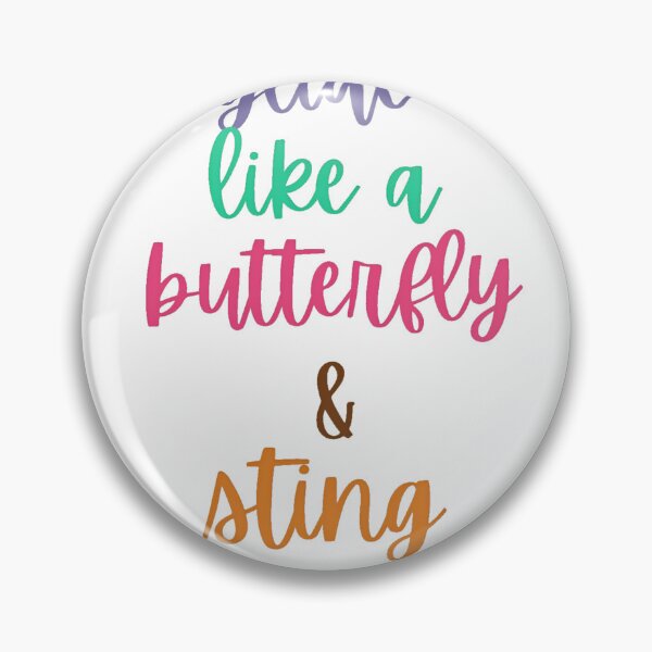 Item preview, Glide like butterfly, sting like bee designed and sold by violethue.