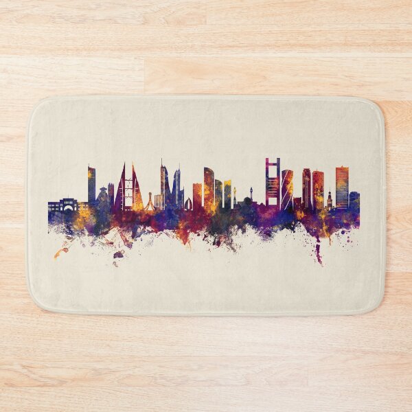 Item preview, Manama Bahrain Skyline designed and sold by ArtPrints.