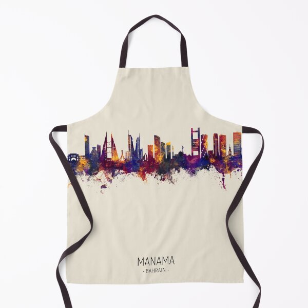 Item preview, Manama Bahrain Skyline designed and sold by ArtPrints.