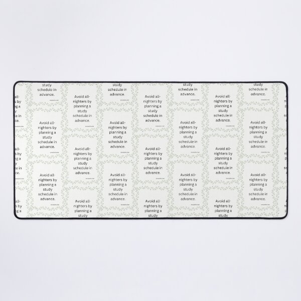 Item preview, a study schedule in advance. designed and sold by CUTESTUFFnow.