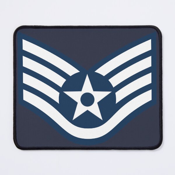 Item preview, United States Air Force OR-5 Staff Sergeant Rank Insignia designed and sold by wordwidesymbols.