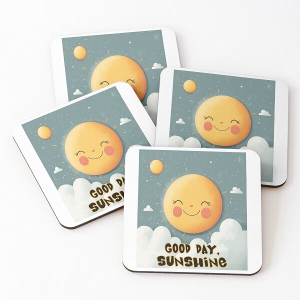 Item preview, Brighten Every Day with ‘Good Day, Sunshine’ – Uplifting Tees, Stickers & More! designed and sold by Ignorant-Artist.