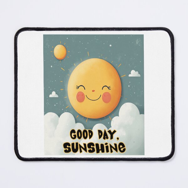 Item preview, Brighten Every Day with ‘Good Day, Sunshine’ – Uplifting Tees, Stickers & More! designed and sold by Ignorant-Artist.
