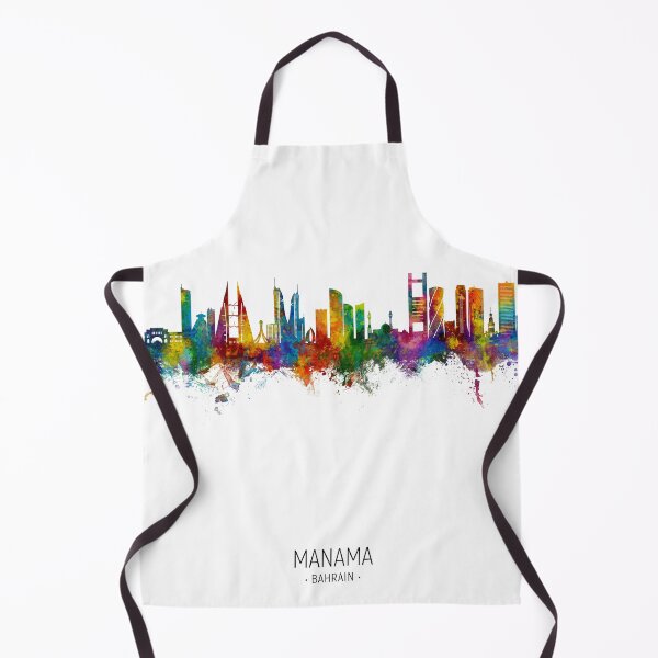 Item preview, Manama Bahrain Skyline designed and sold by ArtPrints.