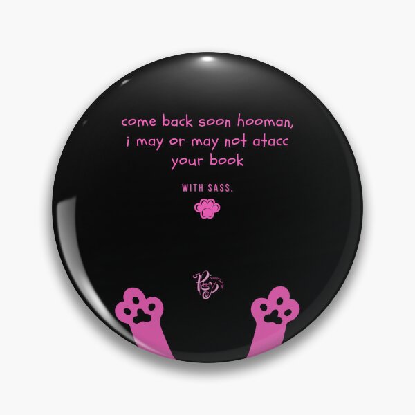Item preview, Sassy Cat With Sass (black and pink) designed and sold by ProsetoPrint.