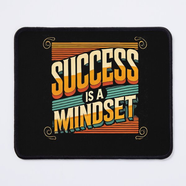 Item preview, Motivational Quote, Success is a Mindset designed and sold by Logiamerch.