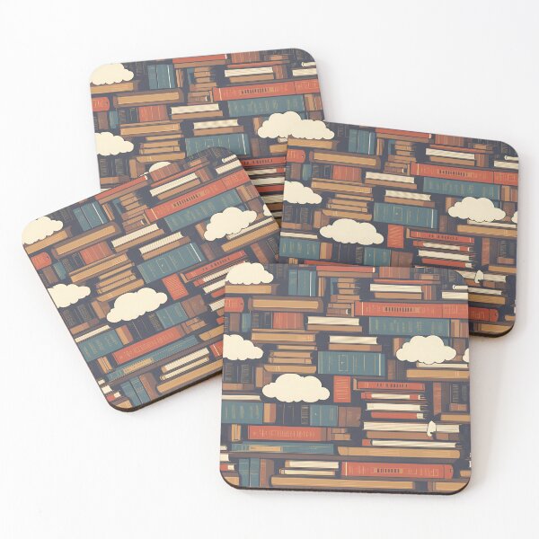 Item preview, Books & Clouds designed and sold by Foul-MouthedCo.