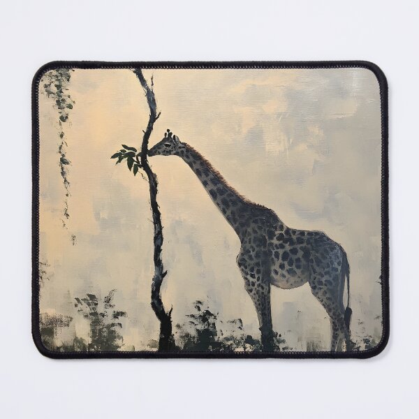 Item preview, Giraffe and solitude designed and sold by Naturapassion.