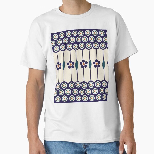 Polish design of traditional ceramics. Boleslawiec Classic T-Shirt